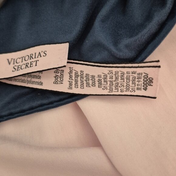 Victoria's Secret Body by Victoria Perfect Coverage Bra 40DDD Blue RN 54867 - Picture 2 of 7